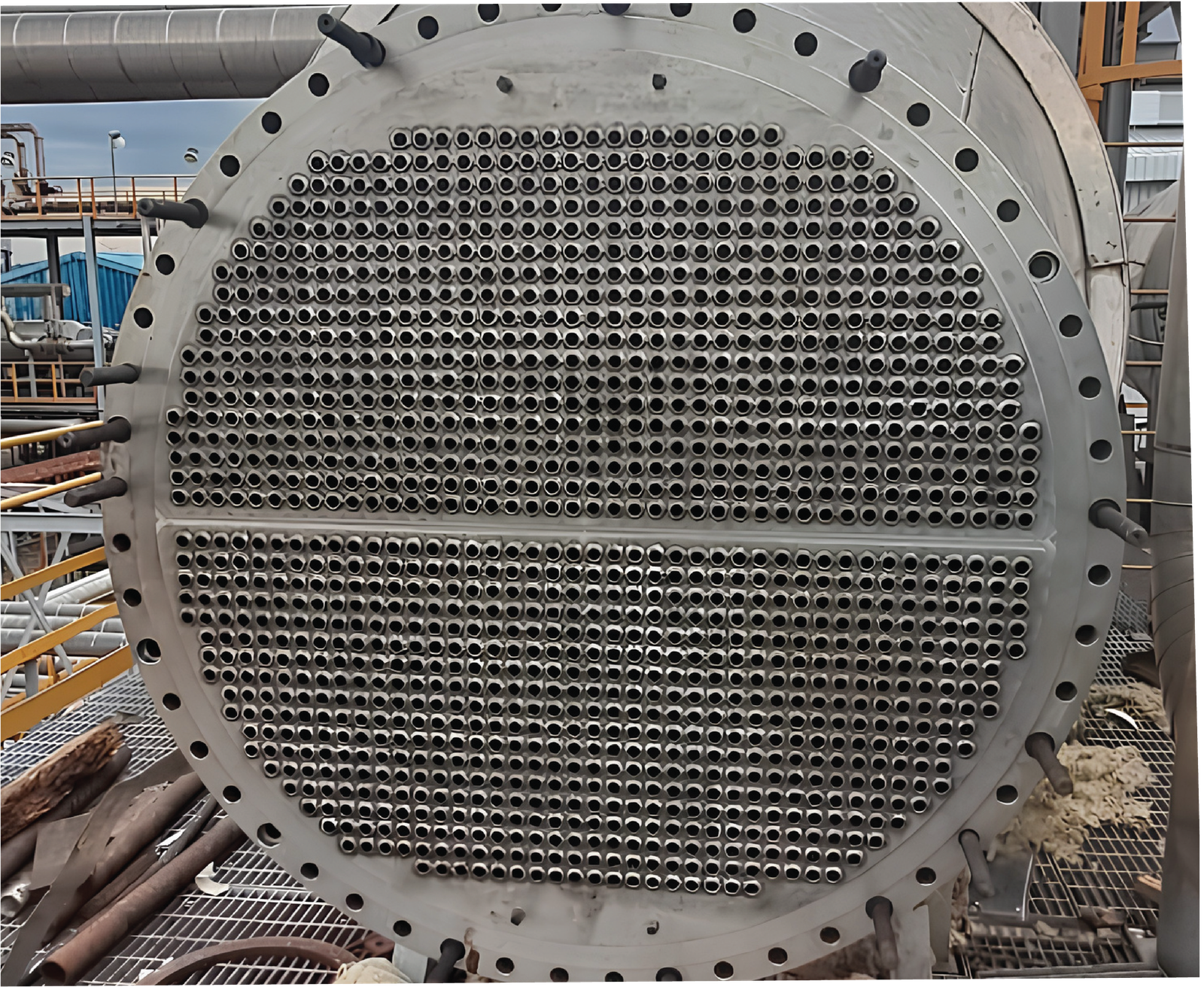 cleaning & retubing Shell & Tube